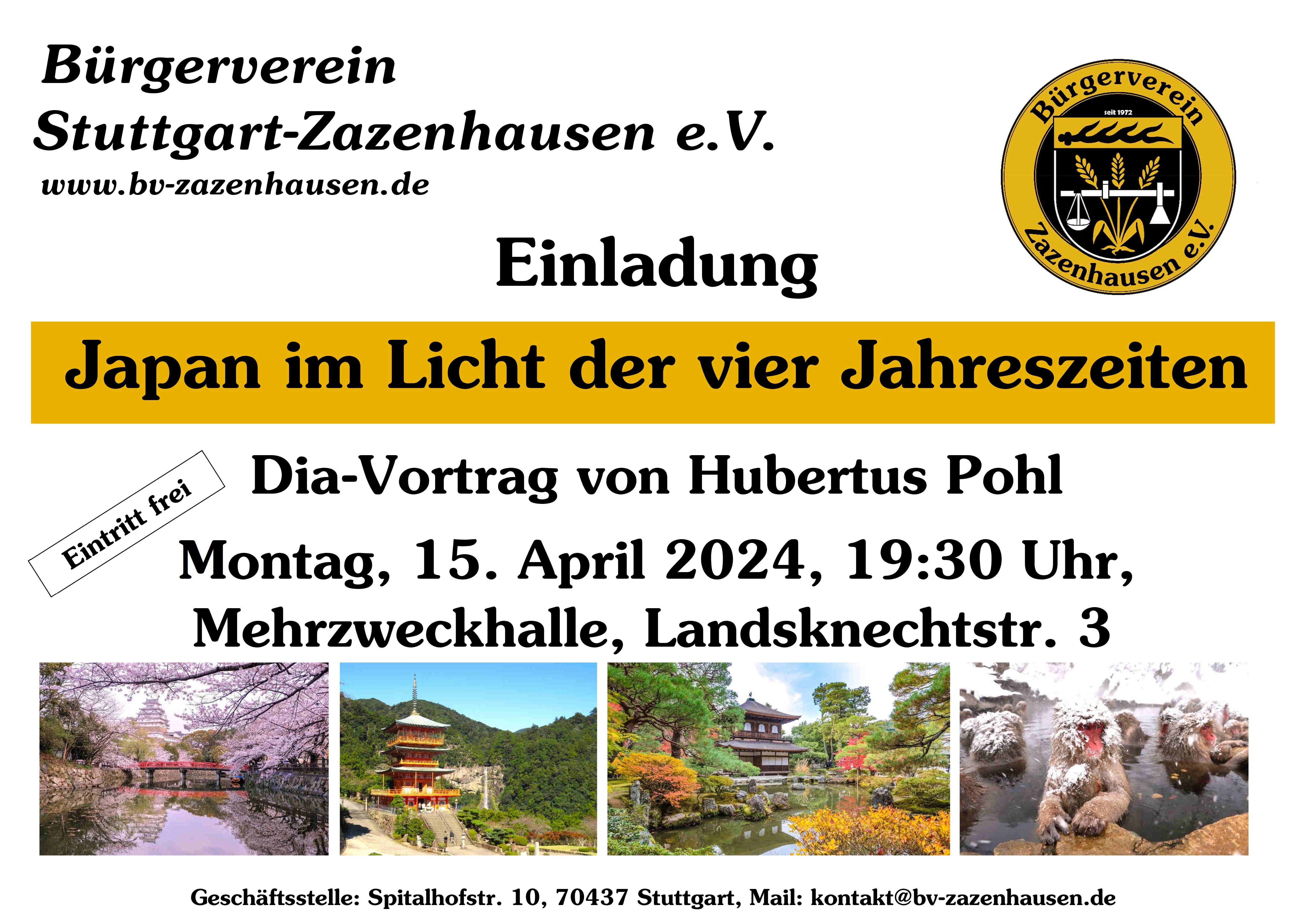 BV Zazanhausen 2024 Japan Plakat